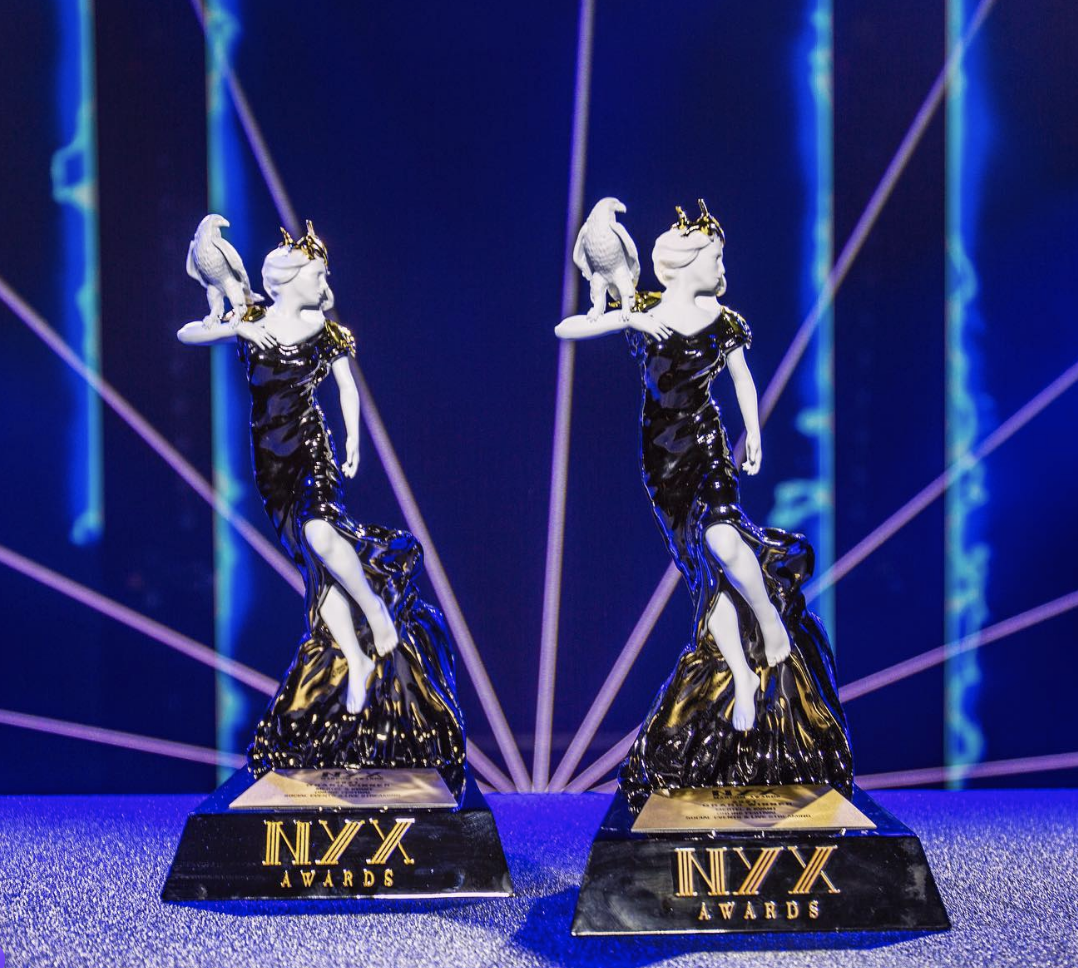 NYX Awards Winner - NYX Awards Grand Winner Honor Celebrates Excellence in Social Events and Live Streaming