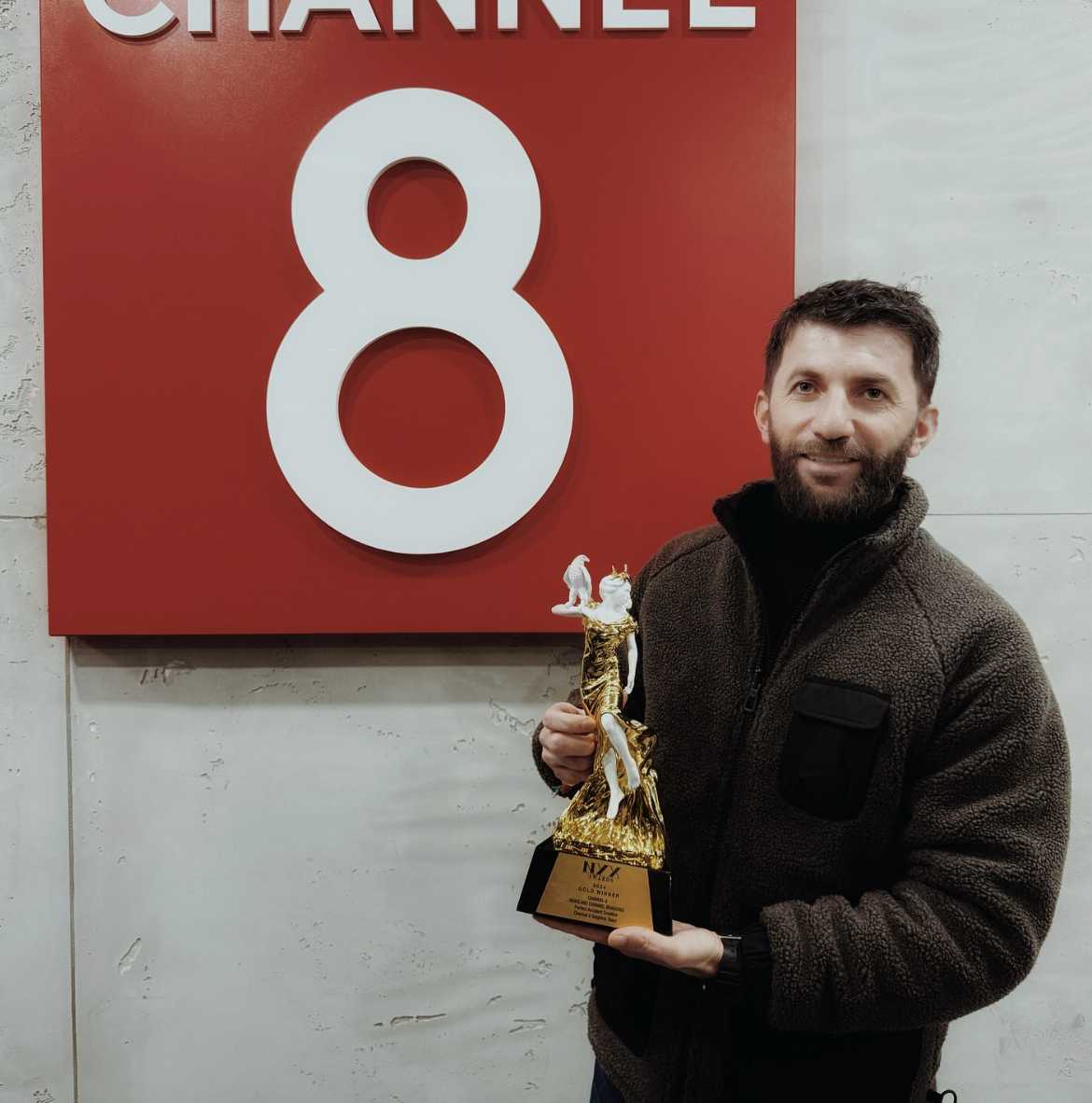 NYX Awards Winner - Channel8’s Distinct Design Language Gains NYX Awards Recognition